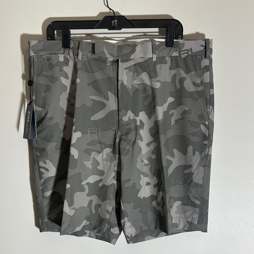 RLX Ralph Lauren Camouflage Cargo Shorts